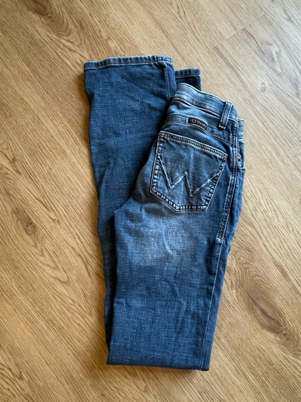 Wrangler Women's Boot Cut Jeans in Medium Blue